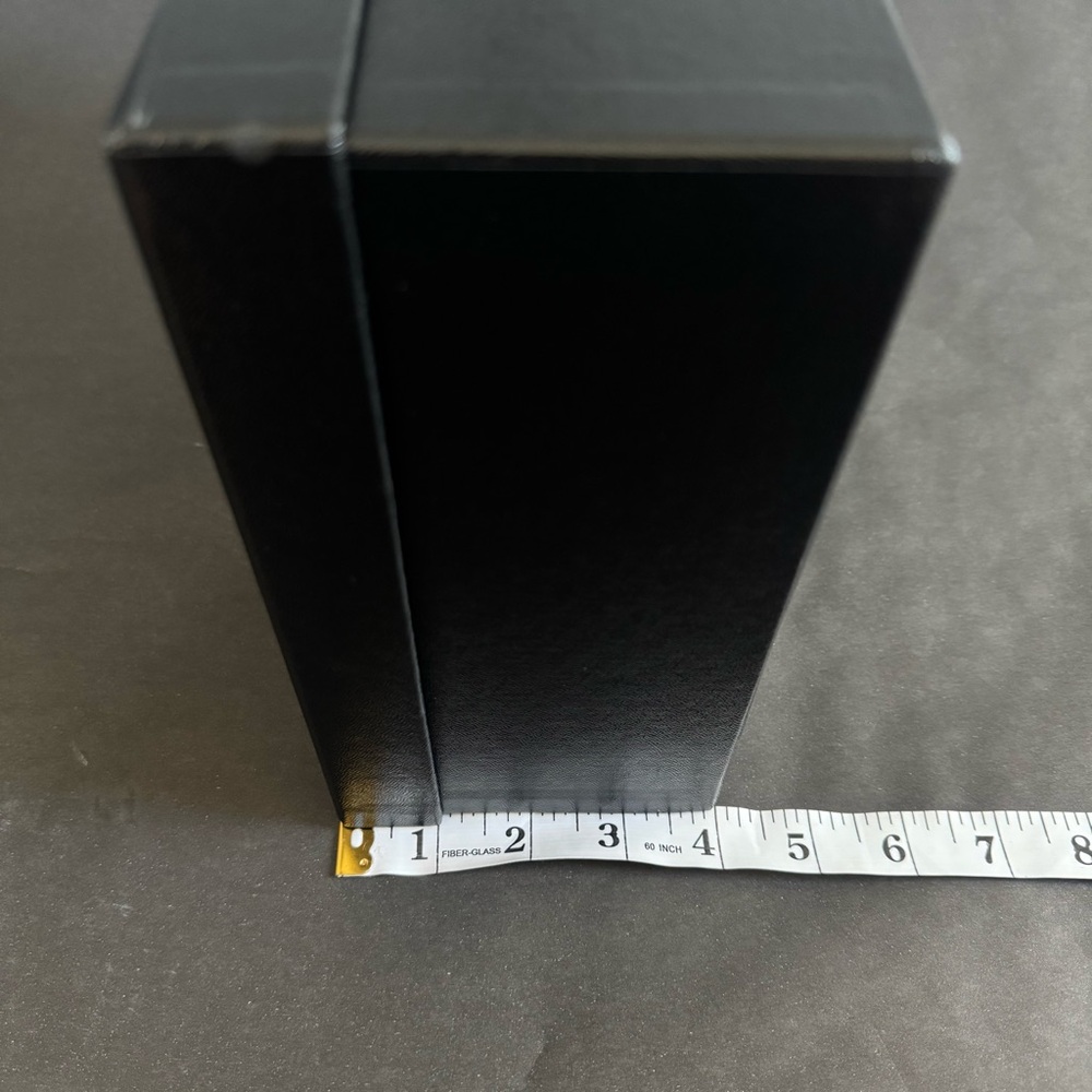 CHANEL Empty Gift Shoes Box Storage Cardboard Black 8" x 12" x 4" - Picture 6 of 9